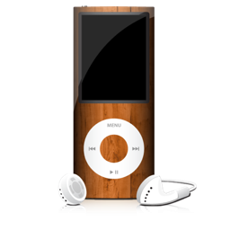 iPod Wood Icon 256x256 png